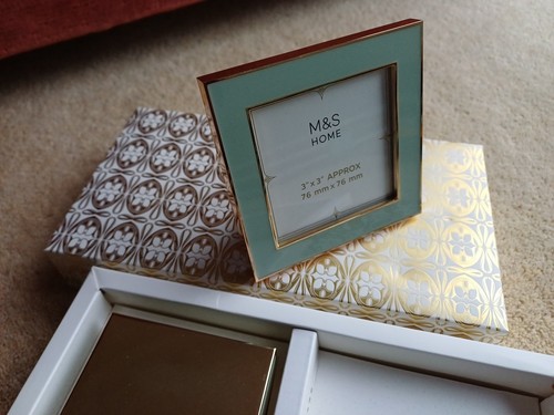 Home trinket box and frame - trinket,