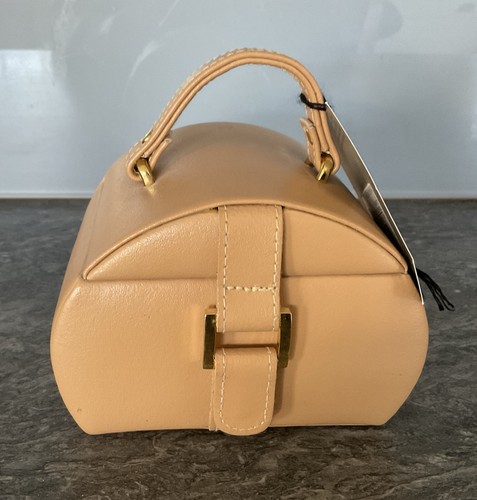 Small tan leather - m&s,