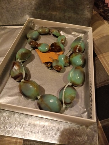 Teal vintage jewellery - m&s, set